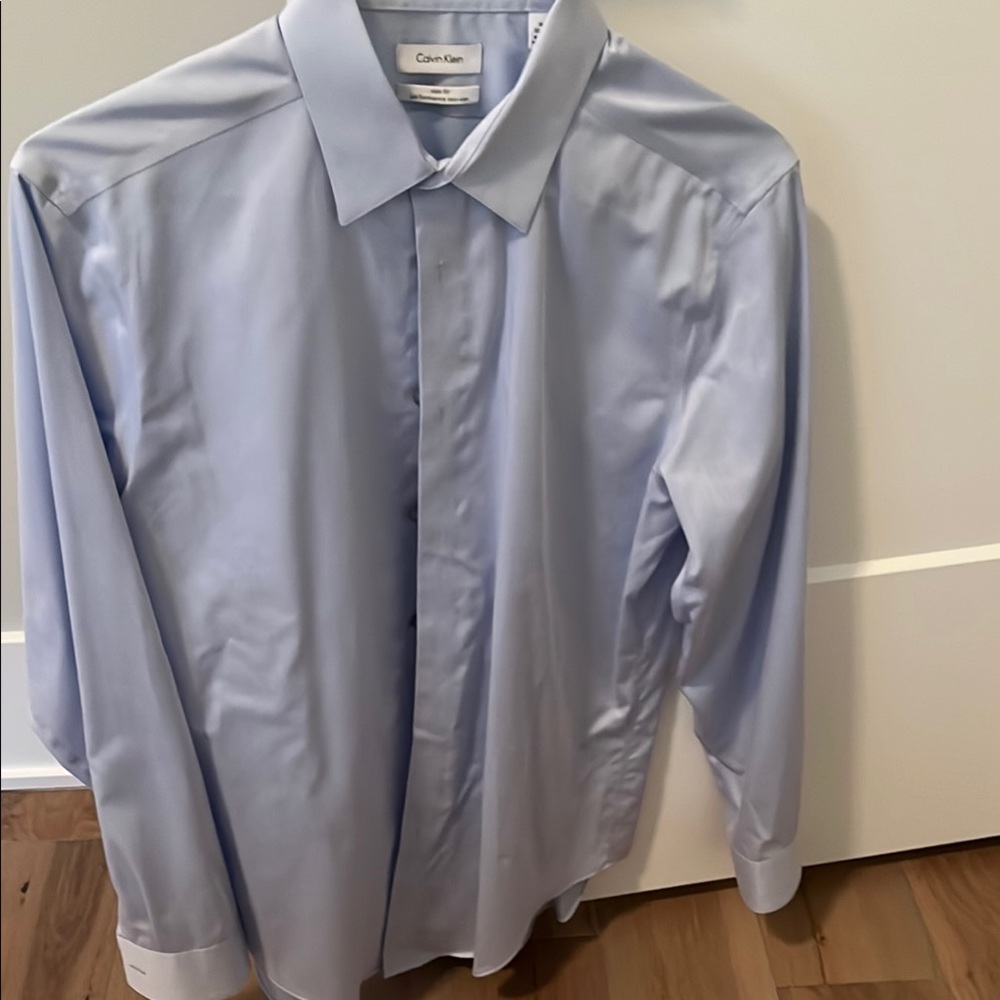 Calvin Klein Light Blue Dress Shirt